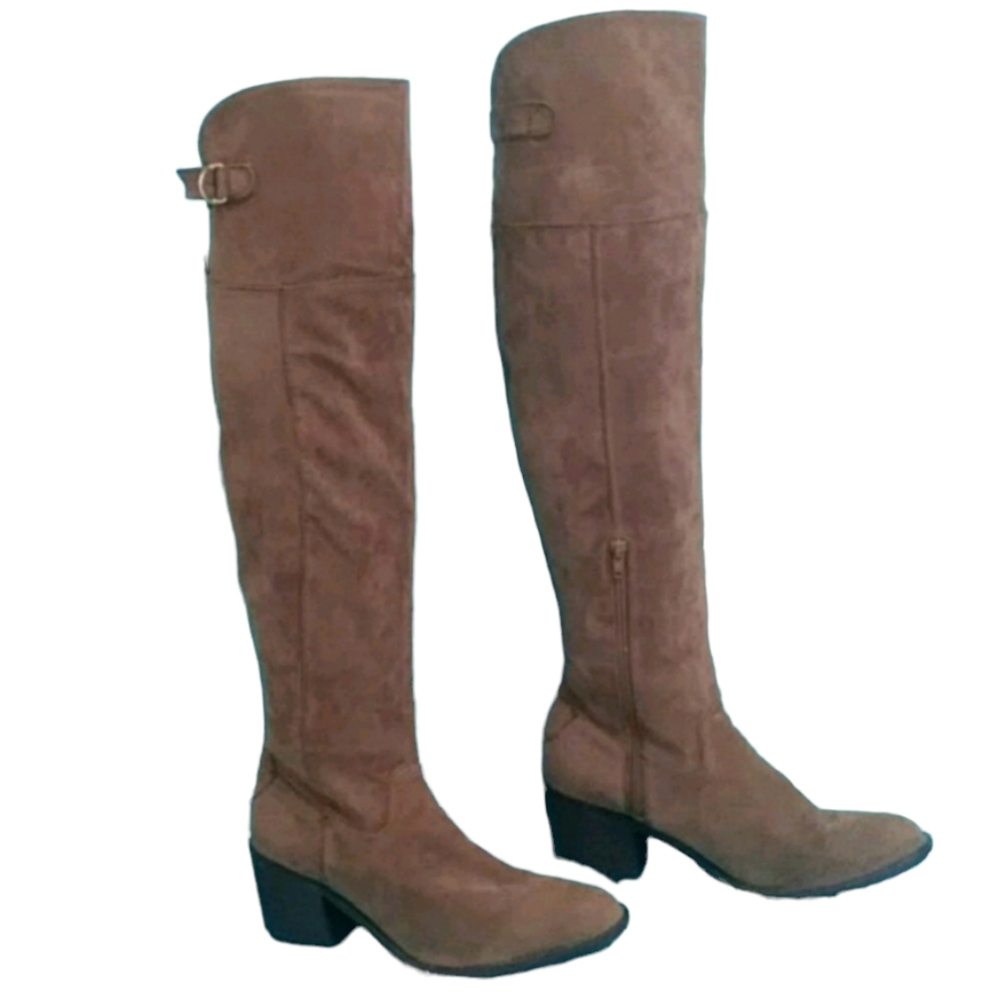 59% OFF Michael Kors Sabrina OTK Boots sz 11 Taupe. NNT